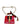 Calfskin Mini Sylvie Chain  Shoulder Bag Hibiscus Red