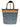 LOUIS VUITTON Monogram  Denim Flat shopper Tote Bag  Blue