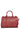 Red soft calfskin monogram cabas small