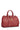 Red soft calfskin monogram cabas small