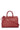 Red soft calfskin monogram cabas small